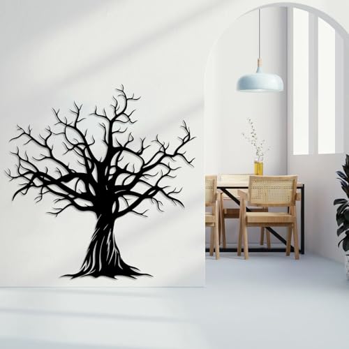 Metal Tree Wall Art - Metal Tree Wall Decor, Metal Branch Wall Decor, Nature Wall Decor, Large Tree Wall Decor, Tree…