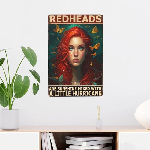 Boho Metal Wall Art - Boho Metal Wall Art - Funny Bathroom Sign, Hippie Garden Decor, Retro Poster Gift for Home -…