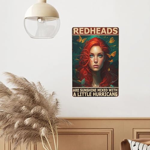 Boho Metal Wall Art - Boho Metal Wall Art - Funny Bathroom Sign, Hippie Garden Decor, Retro Poster Gift for Home -…