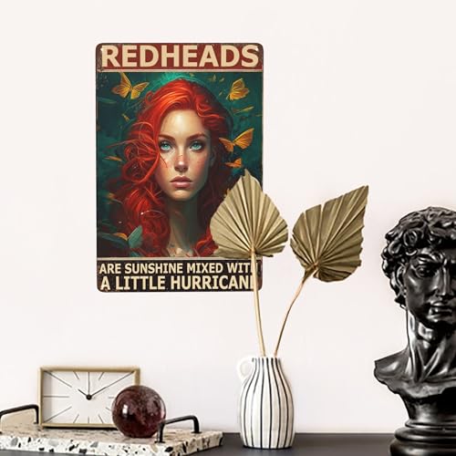 Boho Metal Wall Art - Boho Metal Wall Art - Funny Bathroom Sign, Hippie Garden Decor, Retro Poster Gift for Home -…
