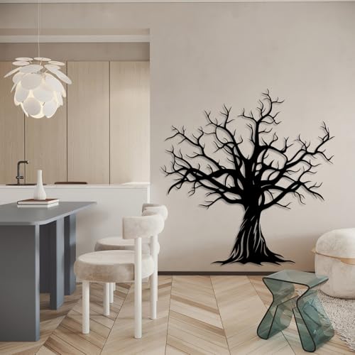 Metal Tree Wall Art - Metal Tree Wall Decor, Metal Branch Wall Decor, Nature Wall Decor, Large Tree Wall Decor, Tree…