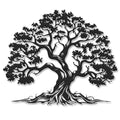 Metal Tree Wall Art - Hanwares Tree of Life Wall Art,Metal Tree Wall Decor in Matte Black,Nature-Inspired Tree of Life…