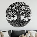 Metal Tree Wall Art - Hanwares Tree of Life Metal Wall Art, Metal Tree of Life Wall Decor, Family Tree Wall Art for…