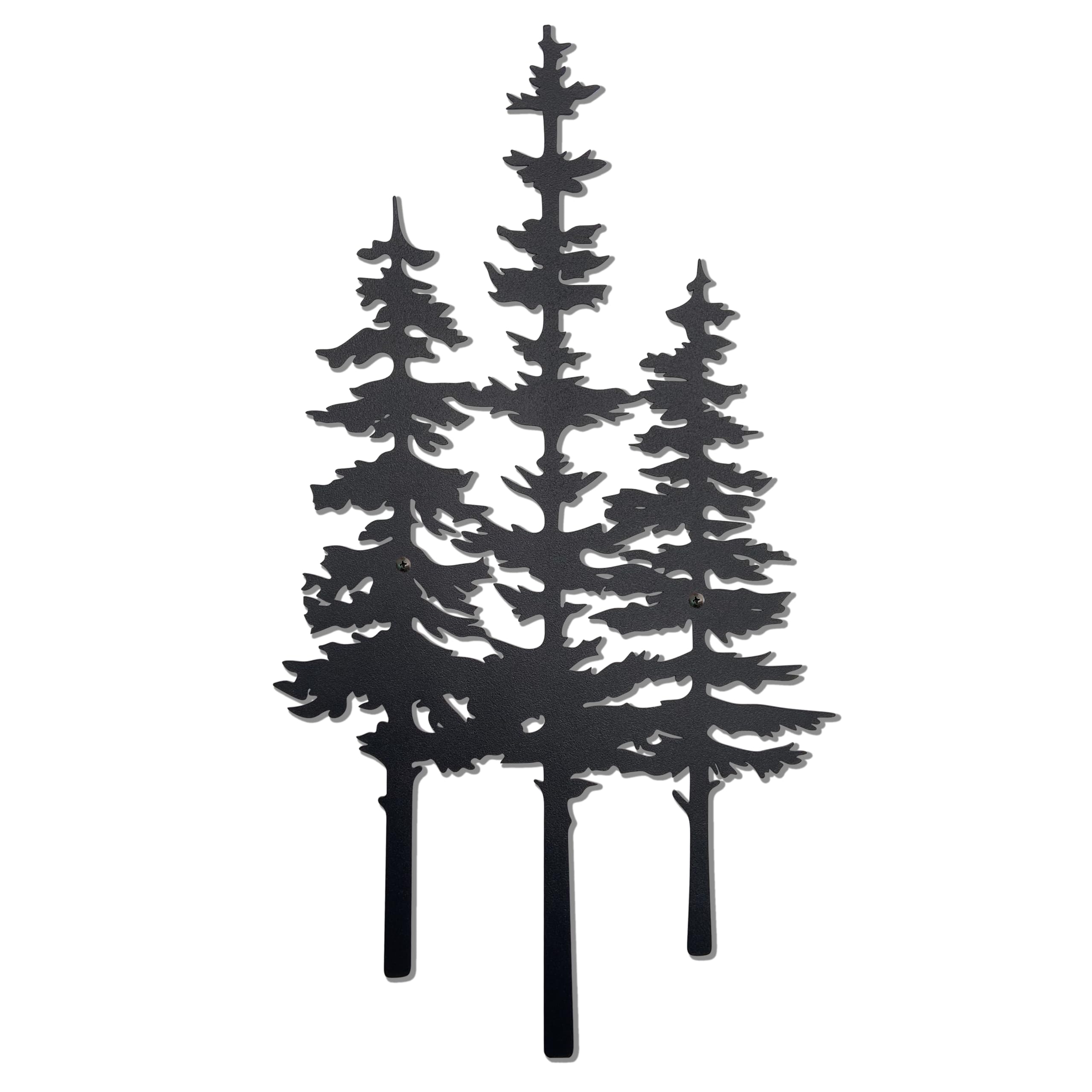 Metal Tree Wall Art - Hanwares Metal Tree Wall Decor, Cabin Decor, Tree Decor, Rustic Wall Decor for Home Office…